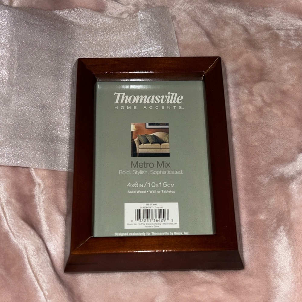 New wooden frame